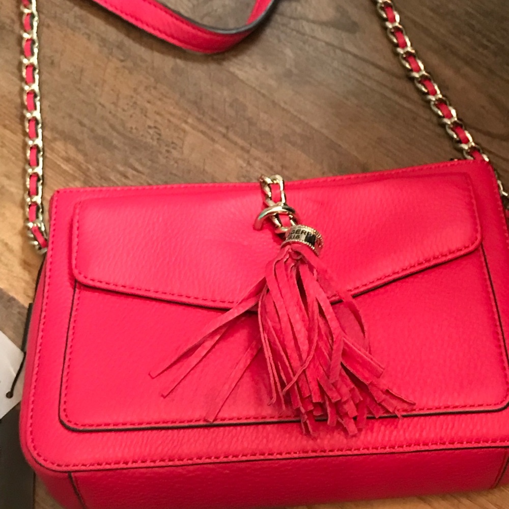 Karl lagerfeld hot pink cross body bag! BRAND NEW!